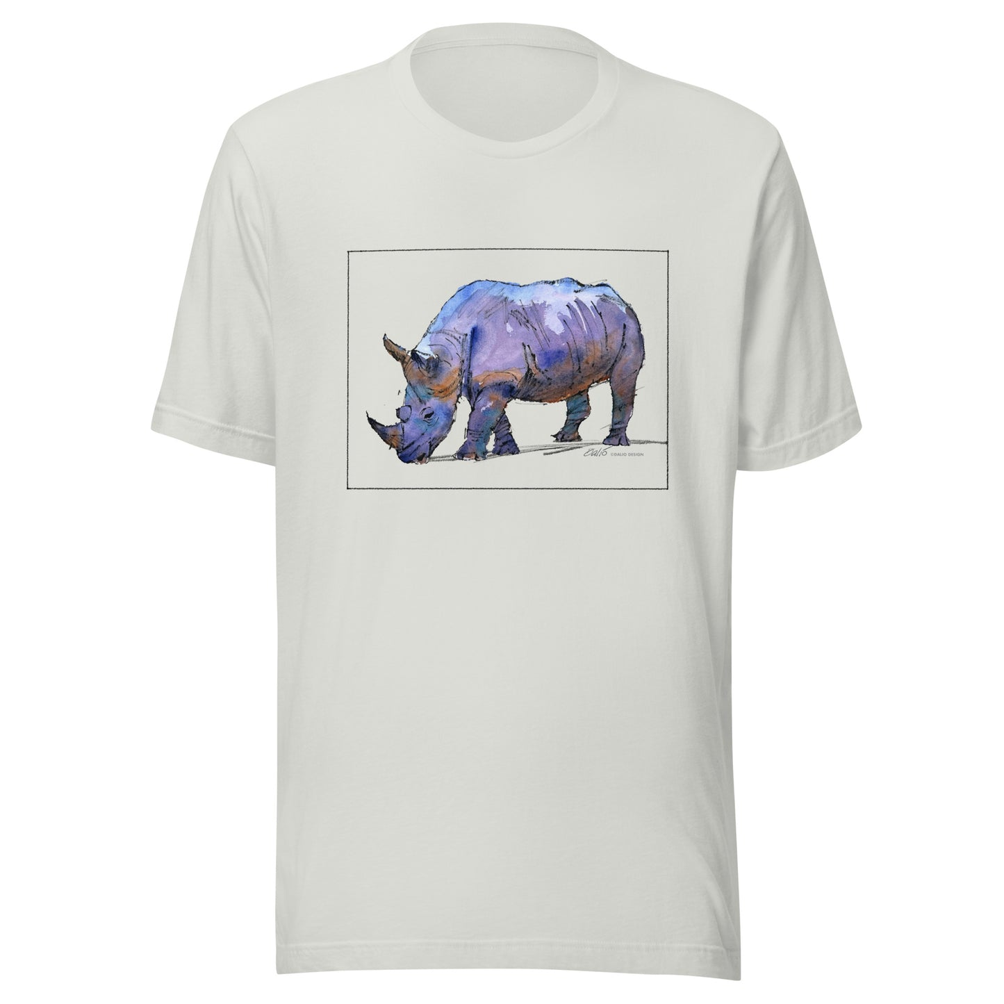 Southern White Rhino - Unisex t-shirt