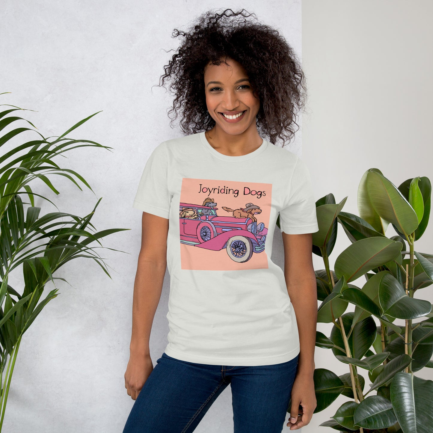 Cowboy Joyriding Dogs - Red Duesenberg - Unisex t-shirt