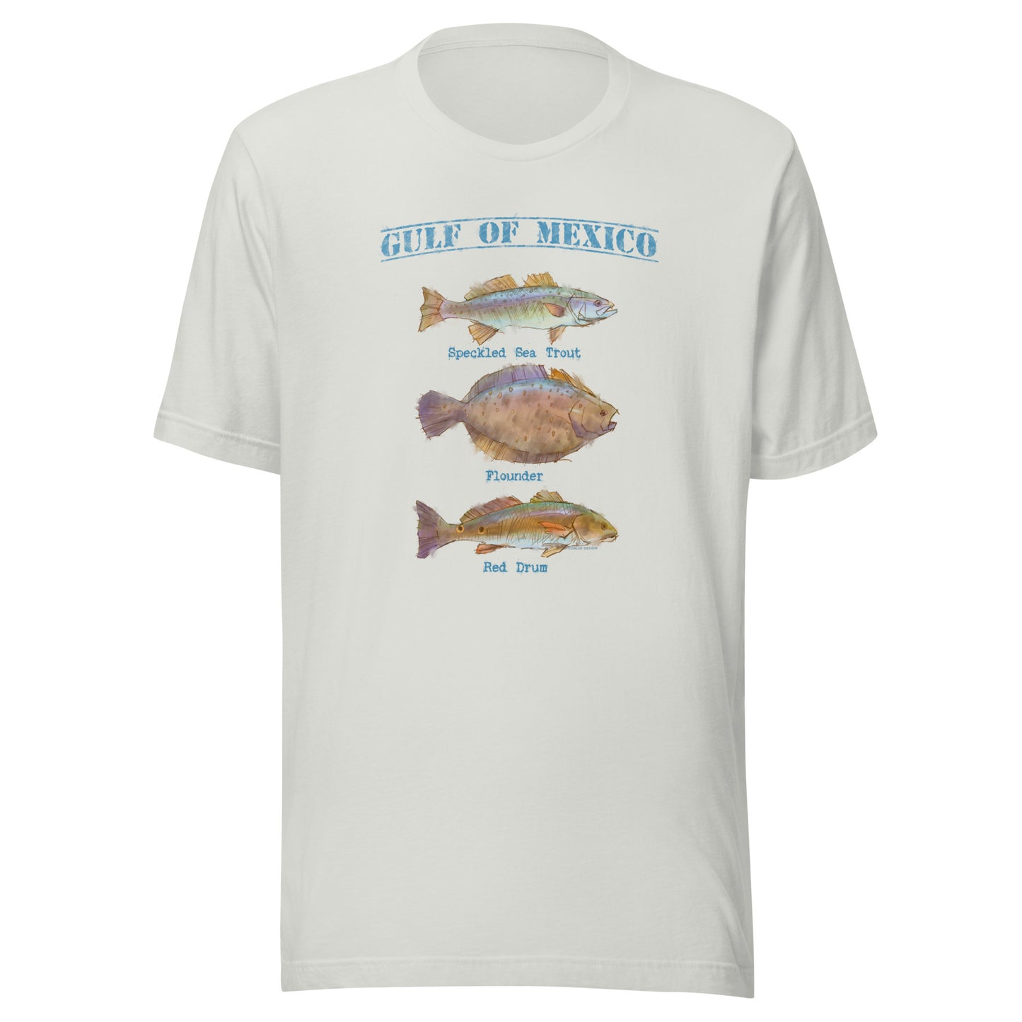 Gulf of Mexico - Game Fish - Unisex t-shirt