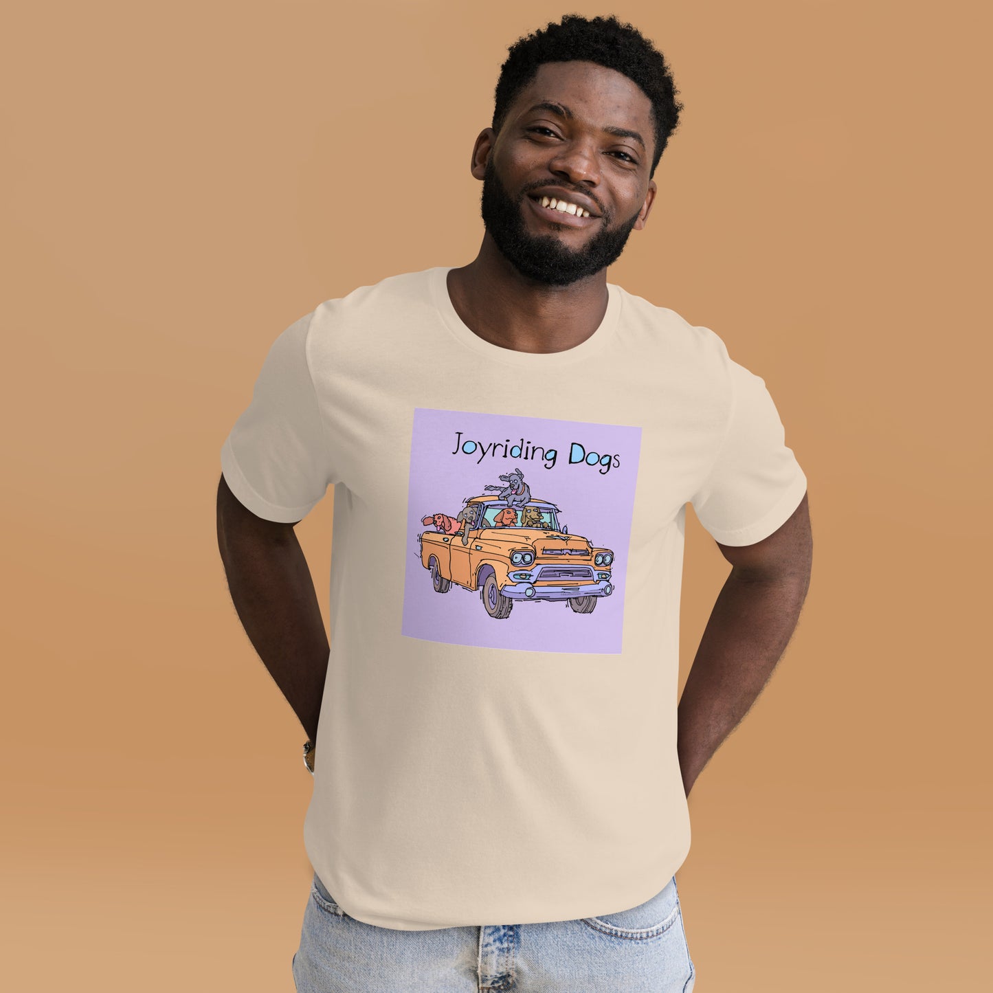 Joyriding Dogs - Yellow Pickup - Unisex t-shirt