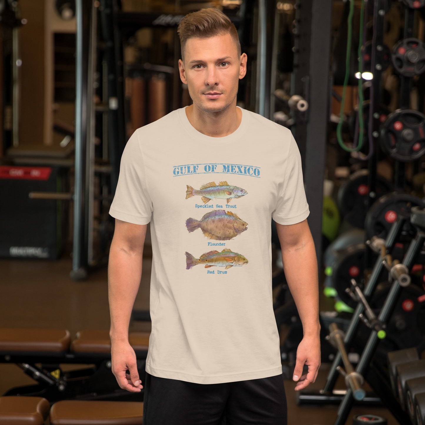 Gulf of Mexico Fishing - Unisex t-shirt