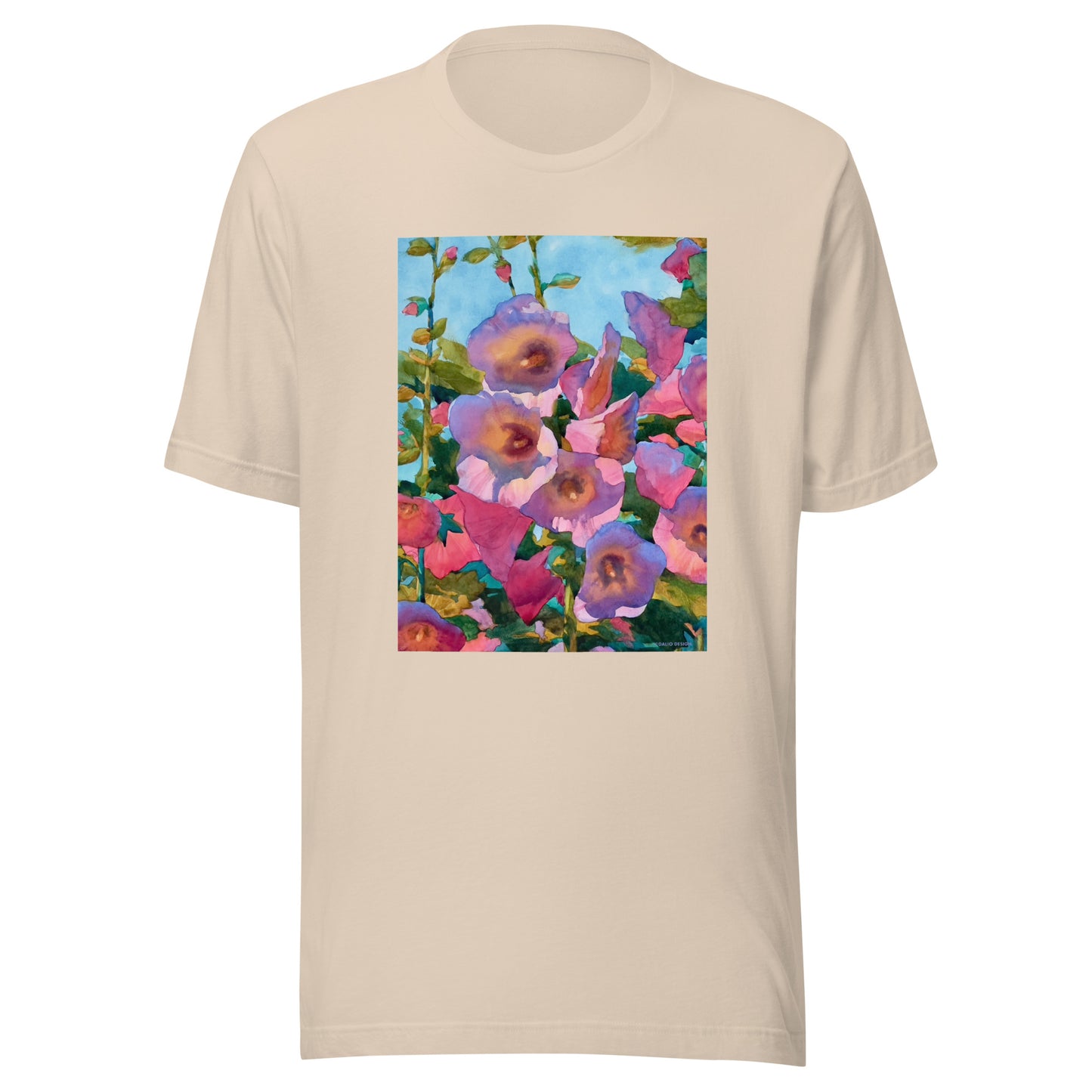 Hollyhocks - Unisex t-shirt