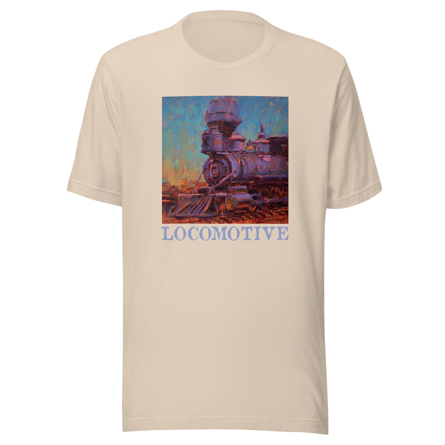 Engine 191 - Locomotive text - Unisex t-shirt