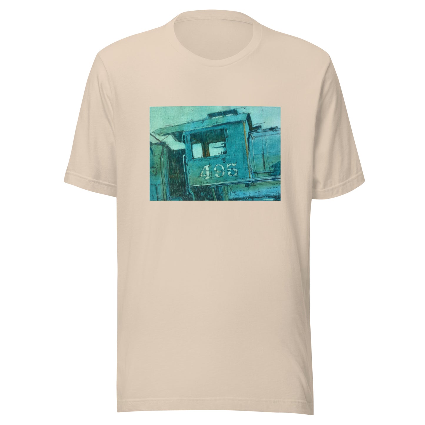 Engine 495 Locomotive - Unisex t-shirt