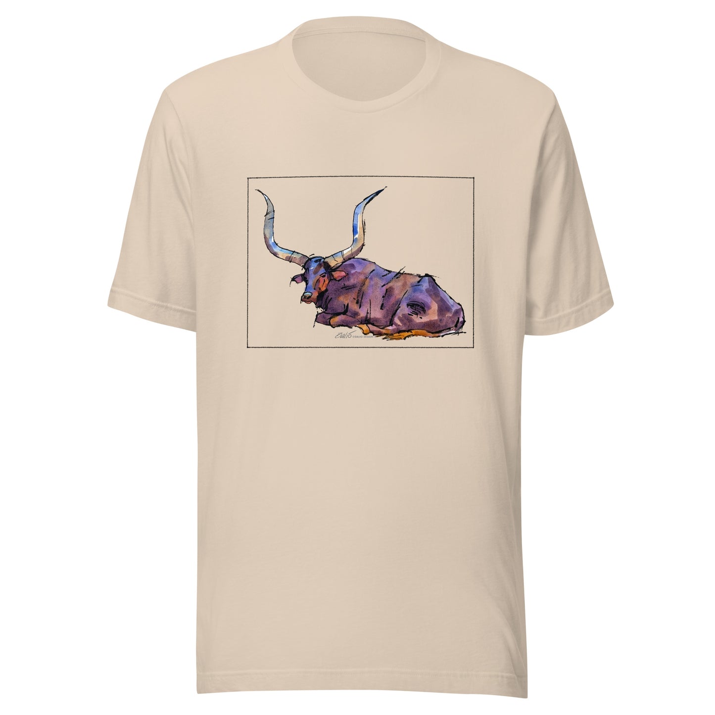 Angole Cow - Unisex t-shirt