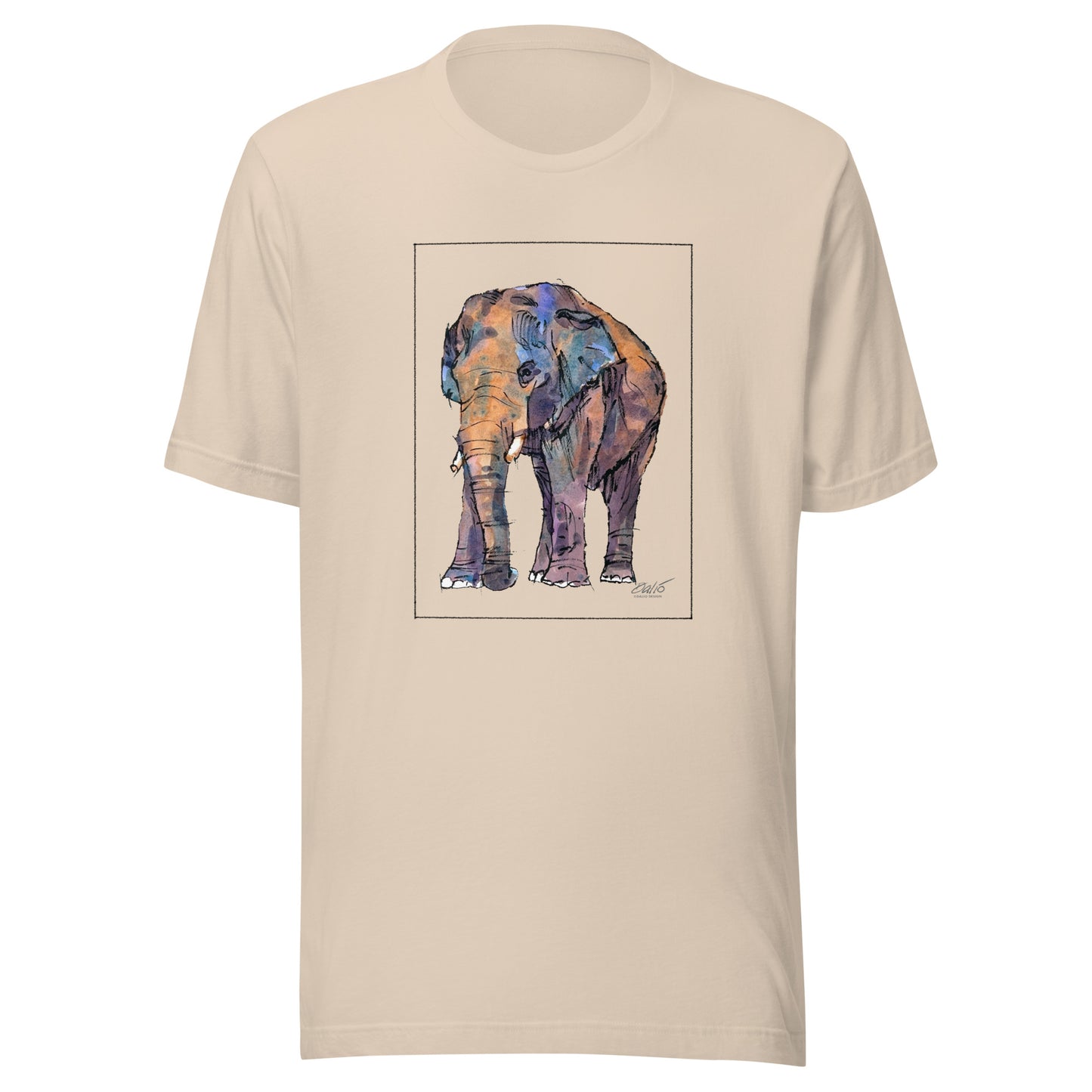 Asian Elephant - Unisex t-shirt