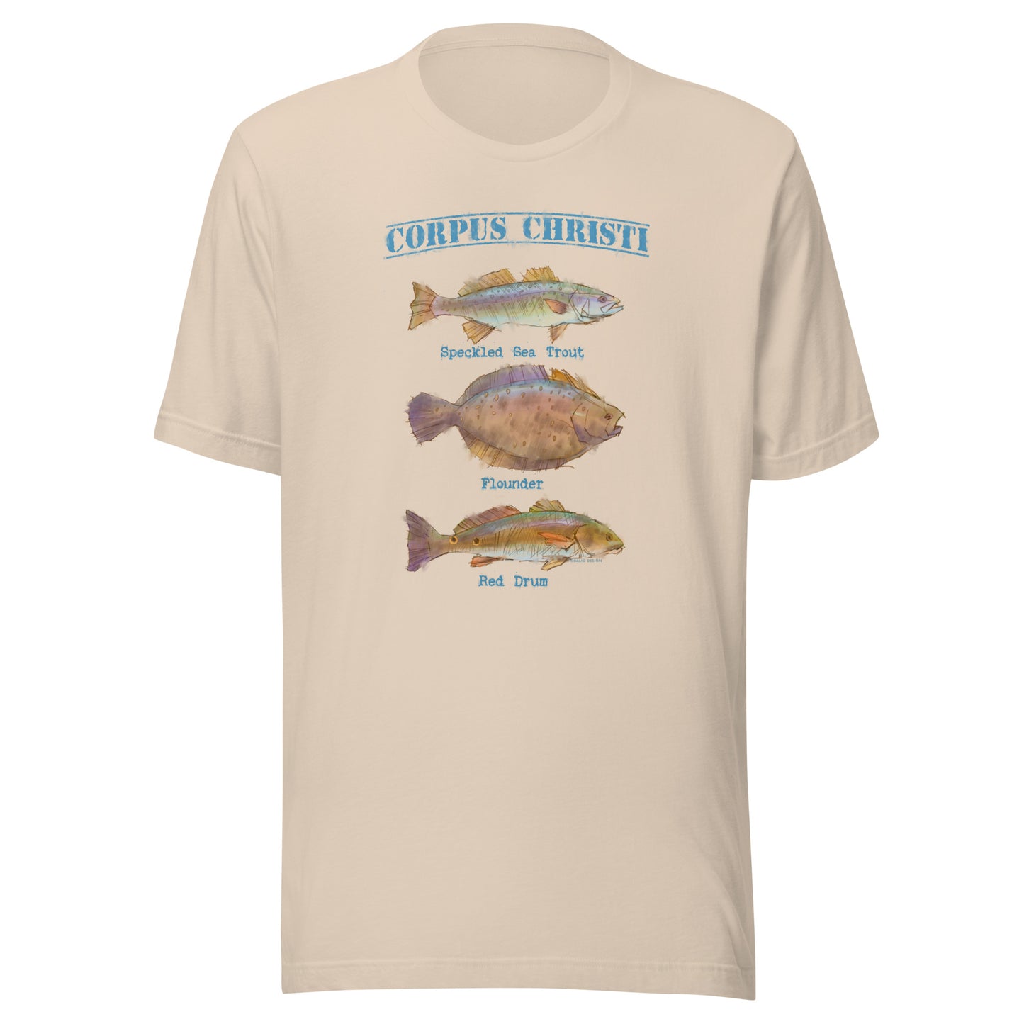 Corpus Christi - Game Fish - Unisex t-shirt