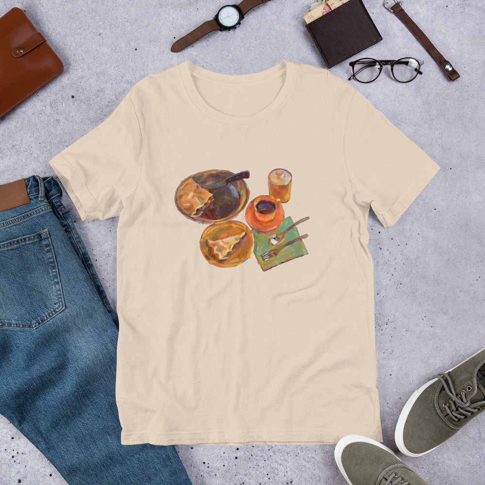 Oh for Some Coffee and Apple Pie - No Text - Unisex t-shirt