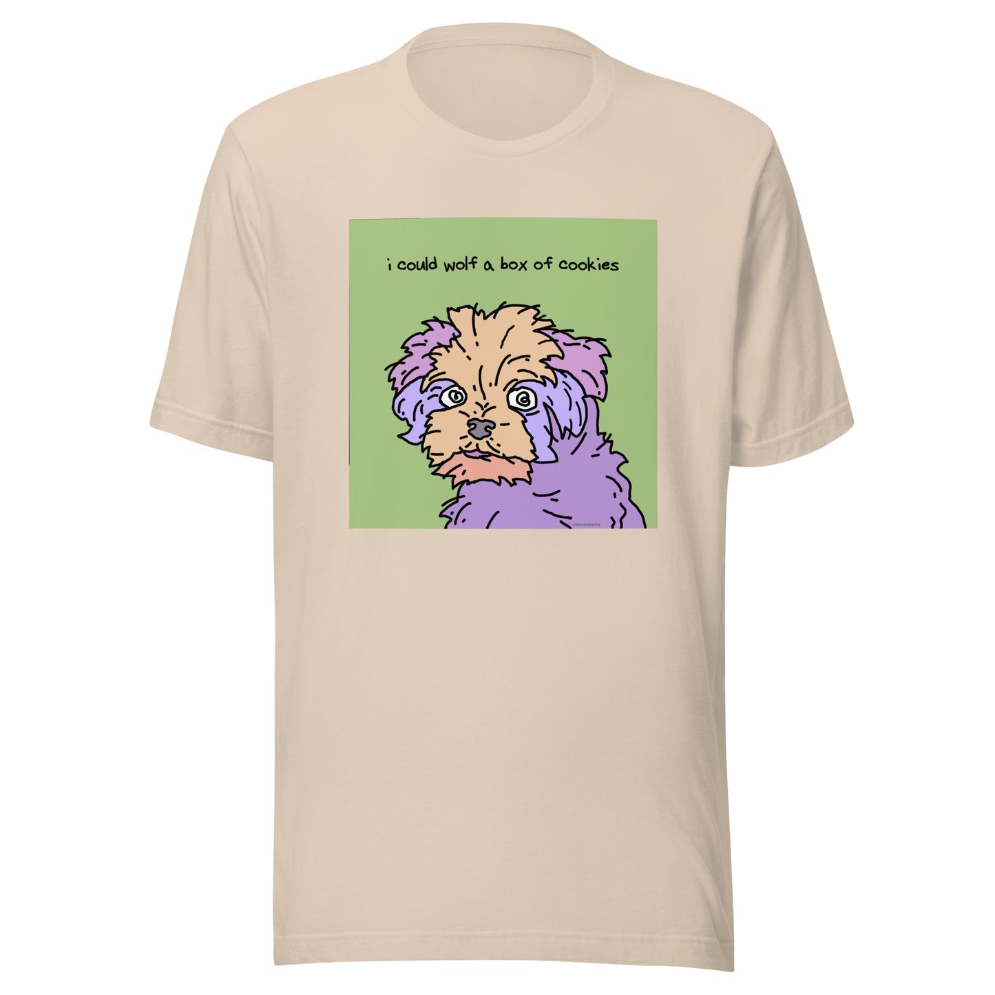 I Could Wolf a Box of Cookies - Unisex t-shirt