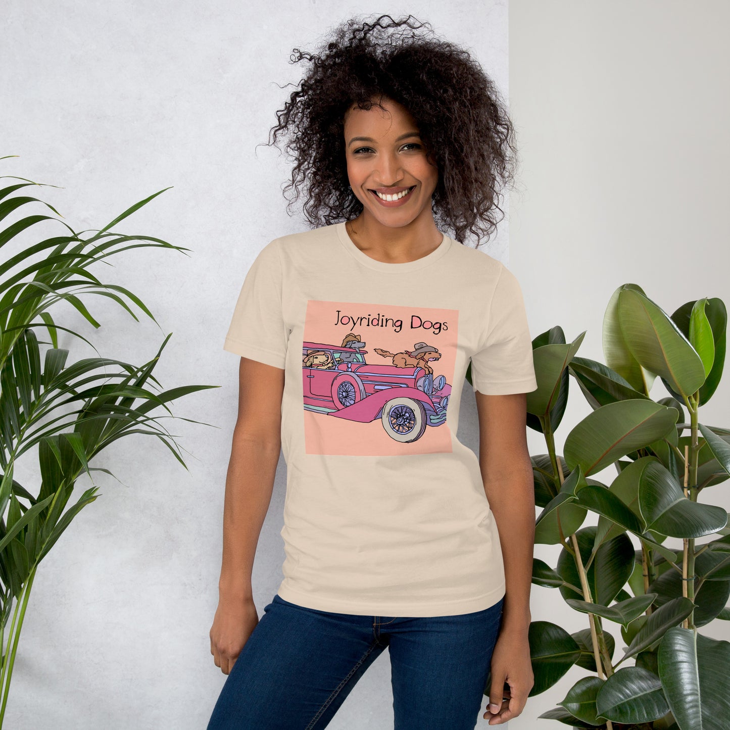 Cowboy Joyriding Dogs - Red Duesenberg - Unisex t-shirt