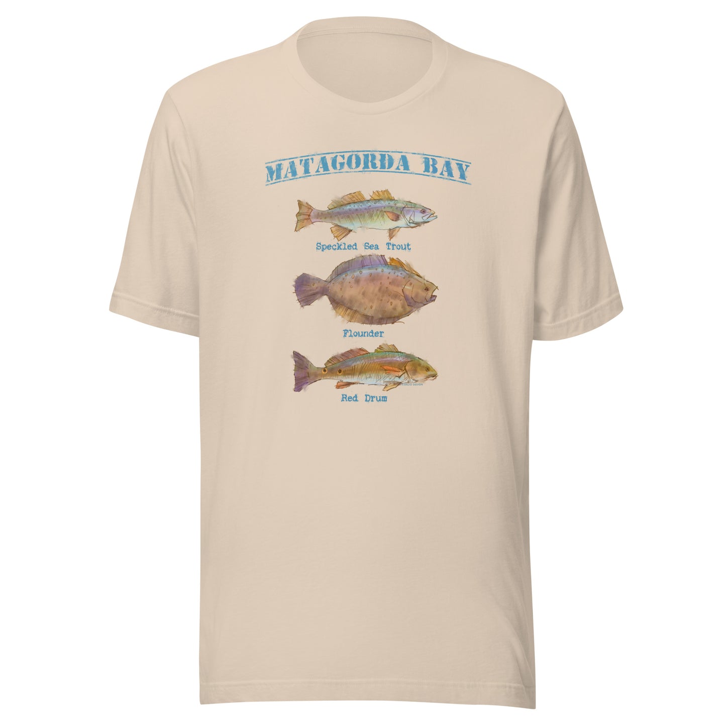 Matagorda Bay - Game Fish - Unisex t-shirt