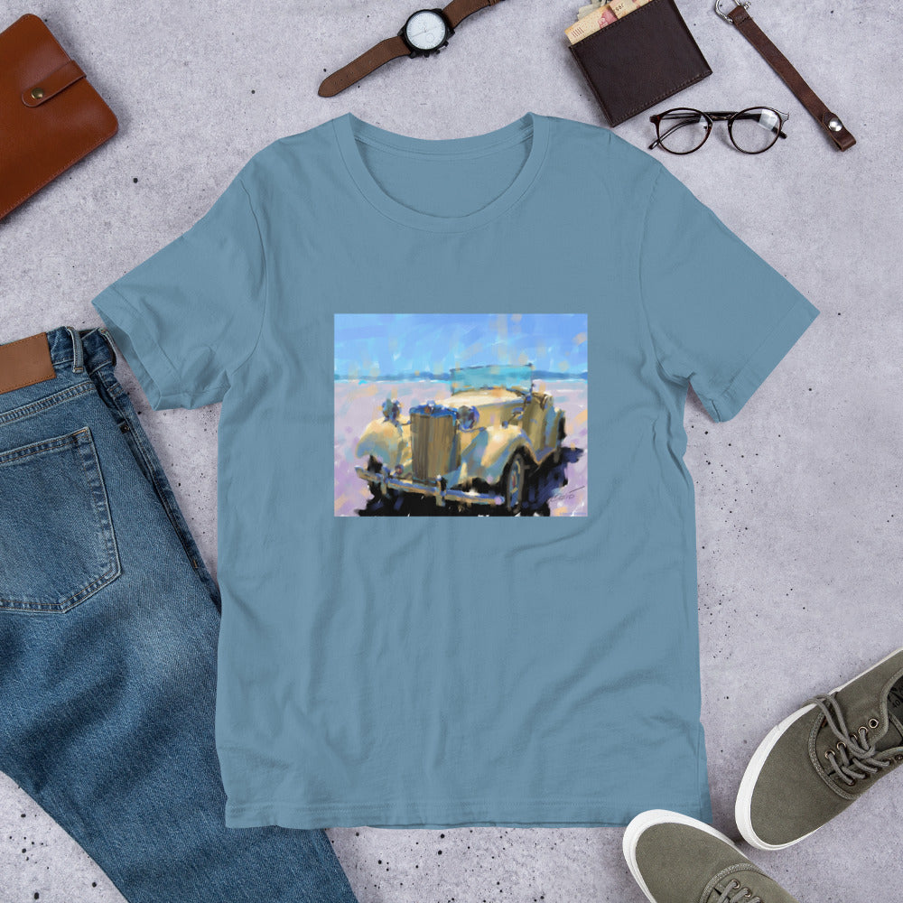 MG Car with background - Unisex t-shirt