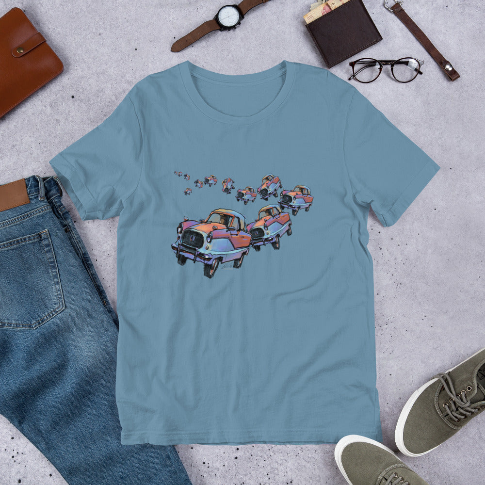 Metropolitan Car Parade - No Text - Unisex t-shirt