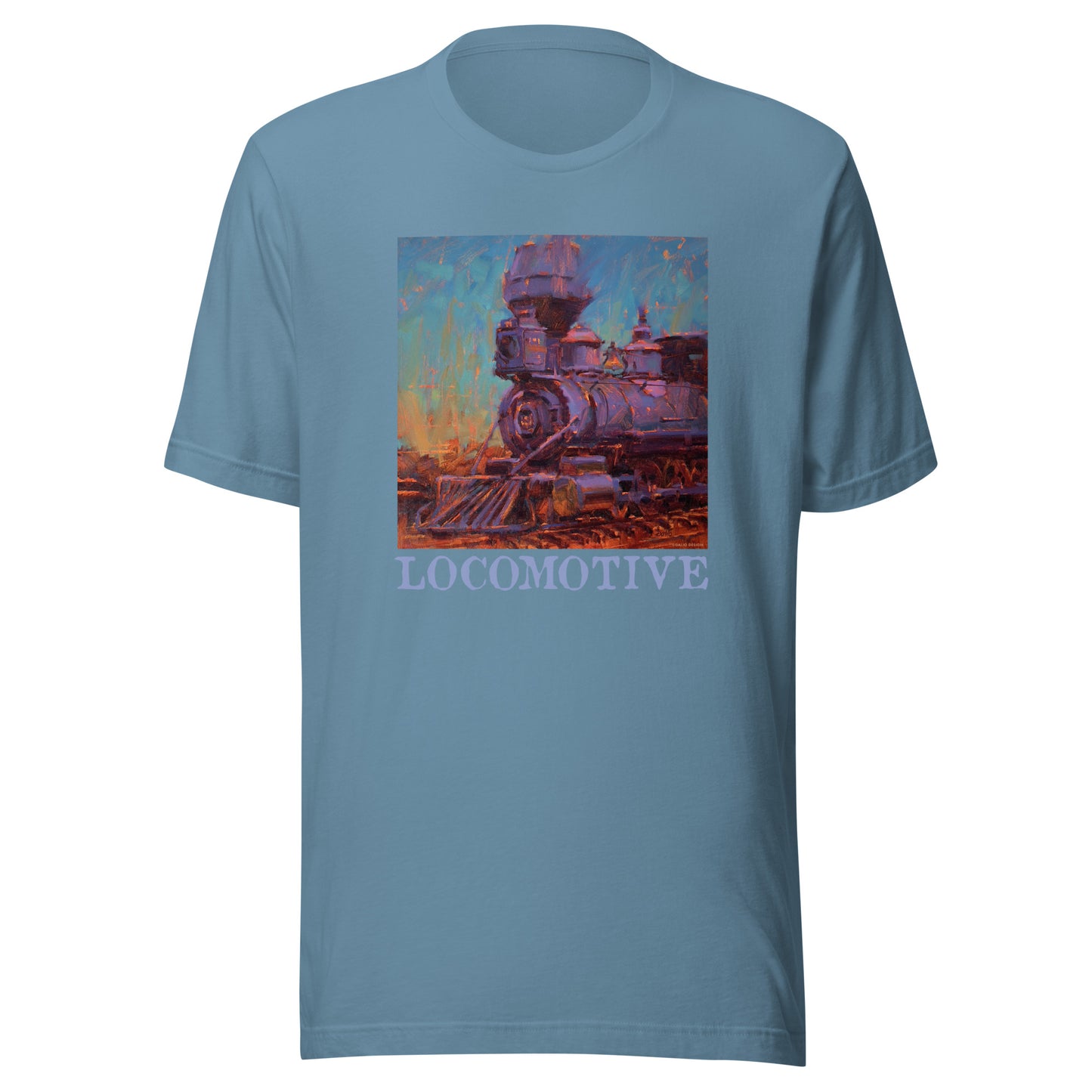 Engine 191 - Locomotive text - Unisex t-shirt