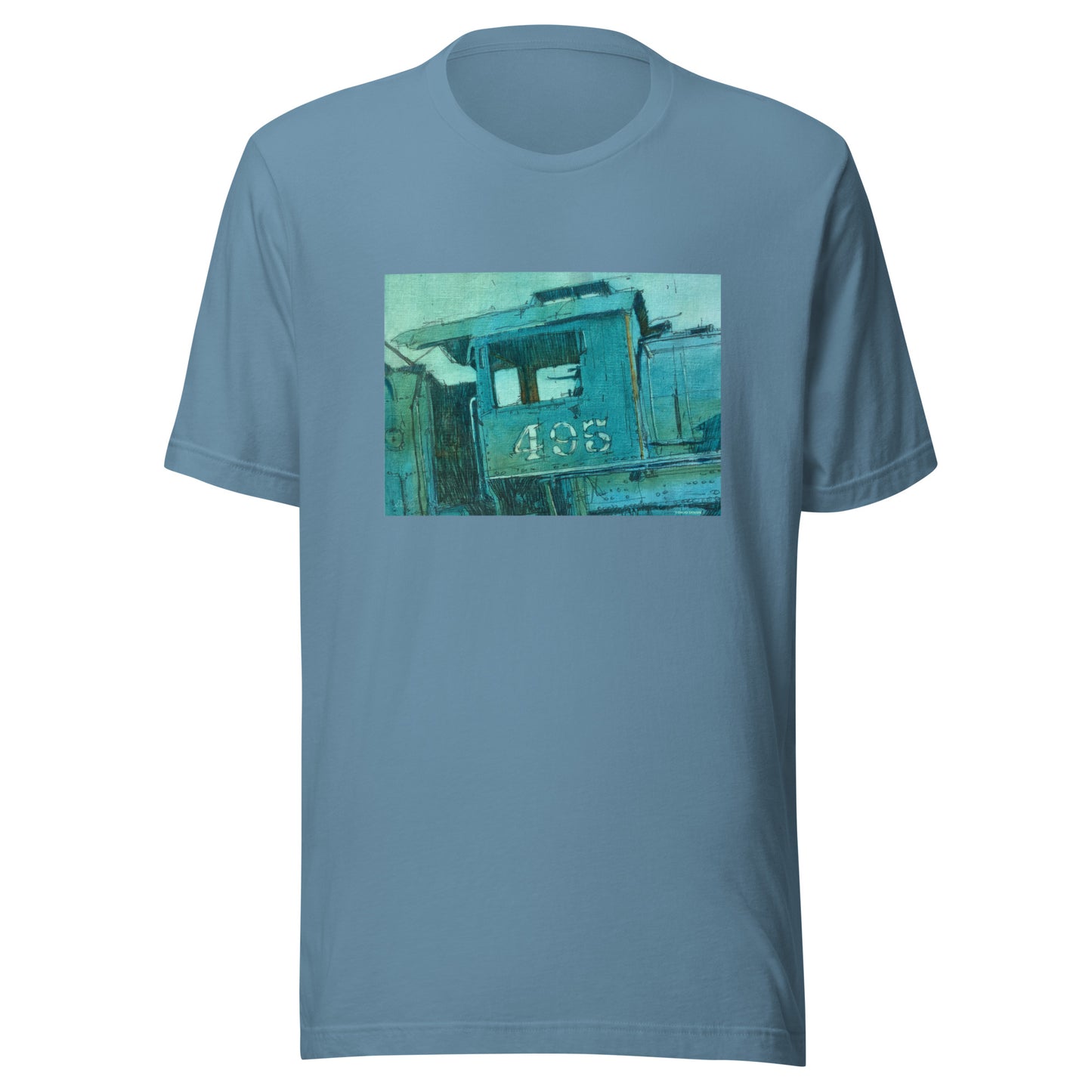Engine 495 Locomotive - Unisex t-shirt