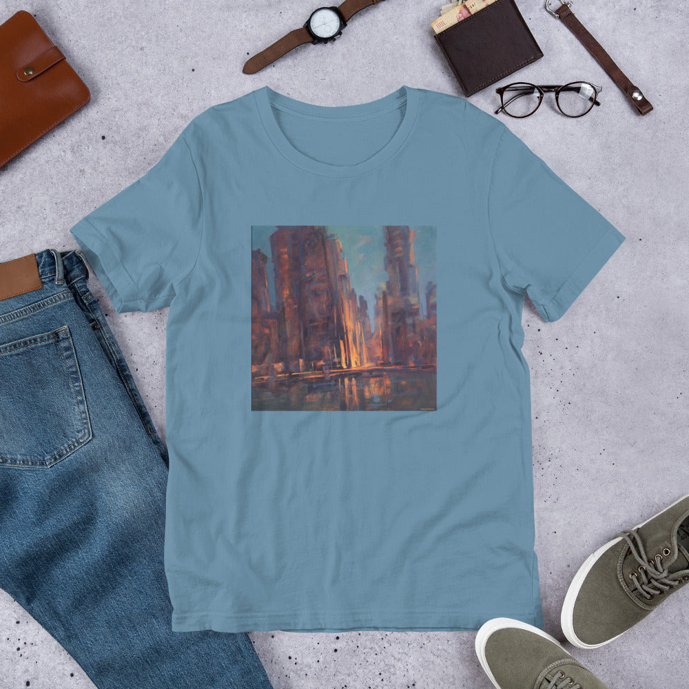 Dawn in the City - Unisex t-shirt