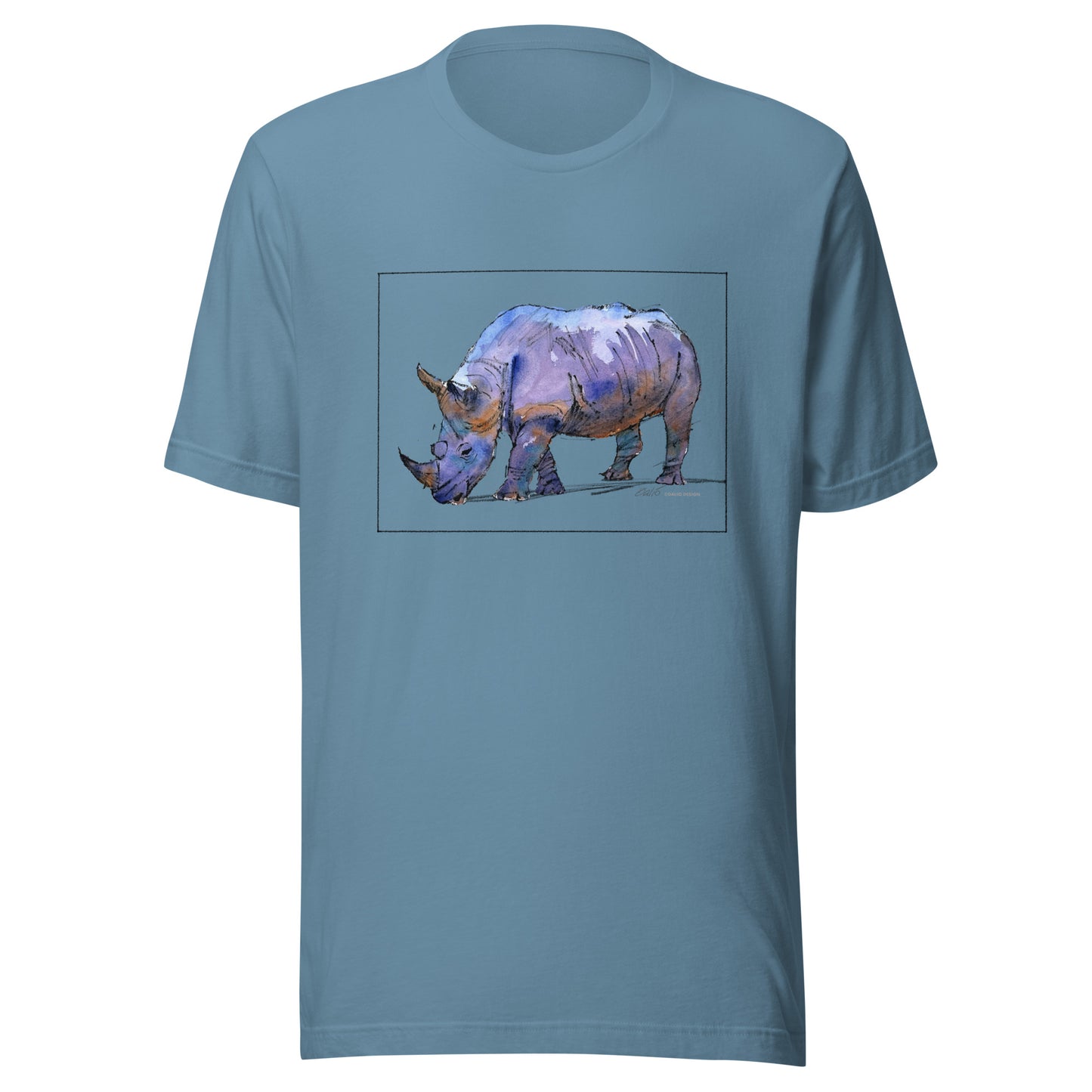 Southern White Rhino - Unisex t-shirt