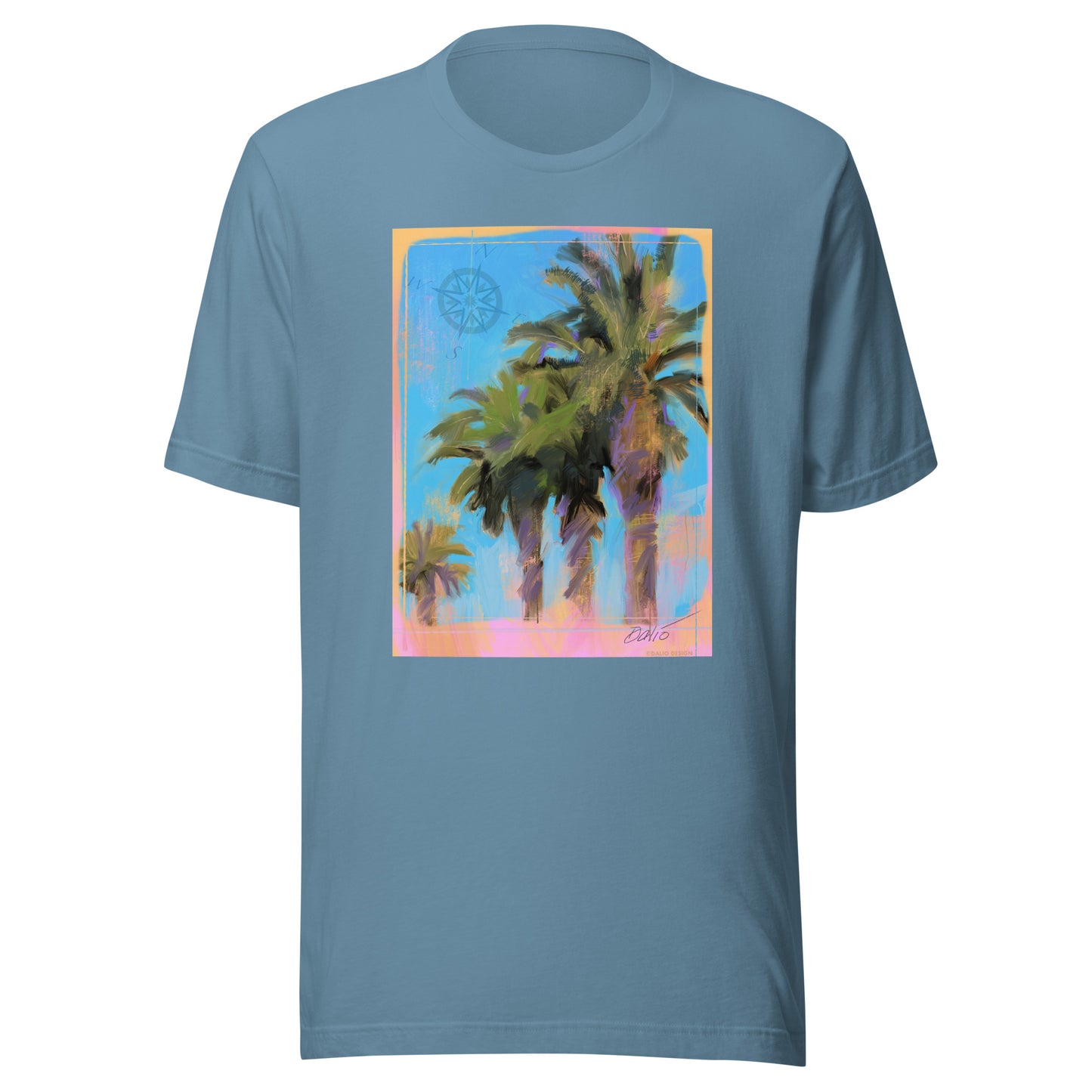Palm Trees - no text - Unisex t-shirt