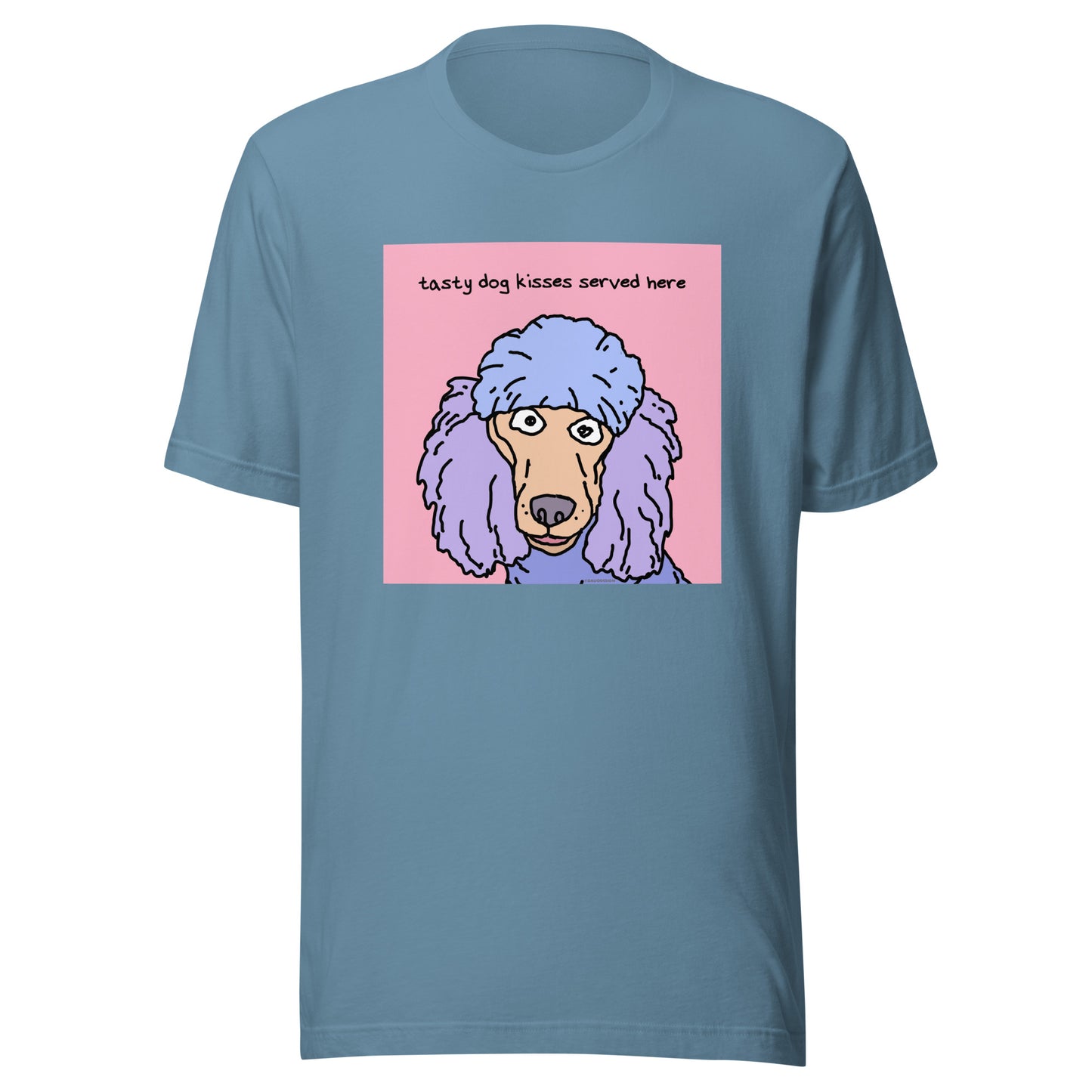 Tasty Dog Kisses Served Here - Unisex t-shirt