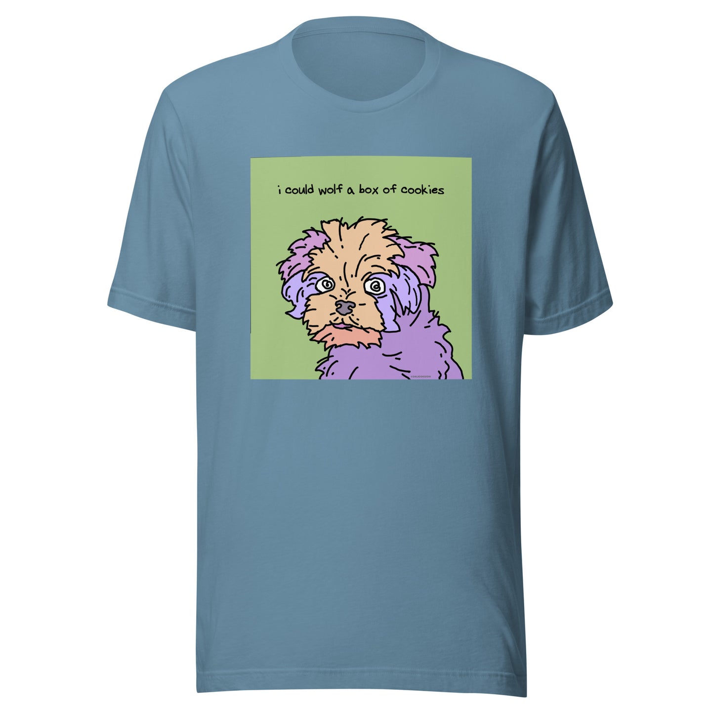 I Could Wolf a Box of Cookies - Unisex t-shirt