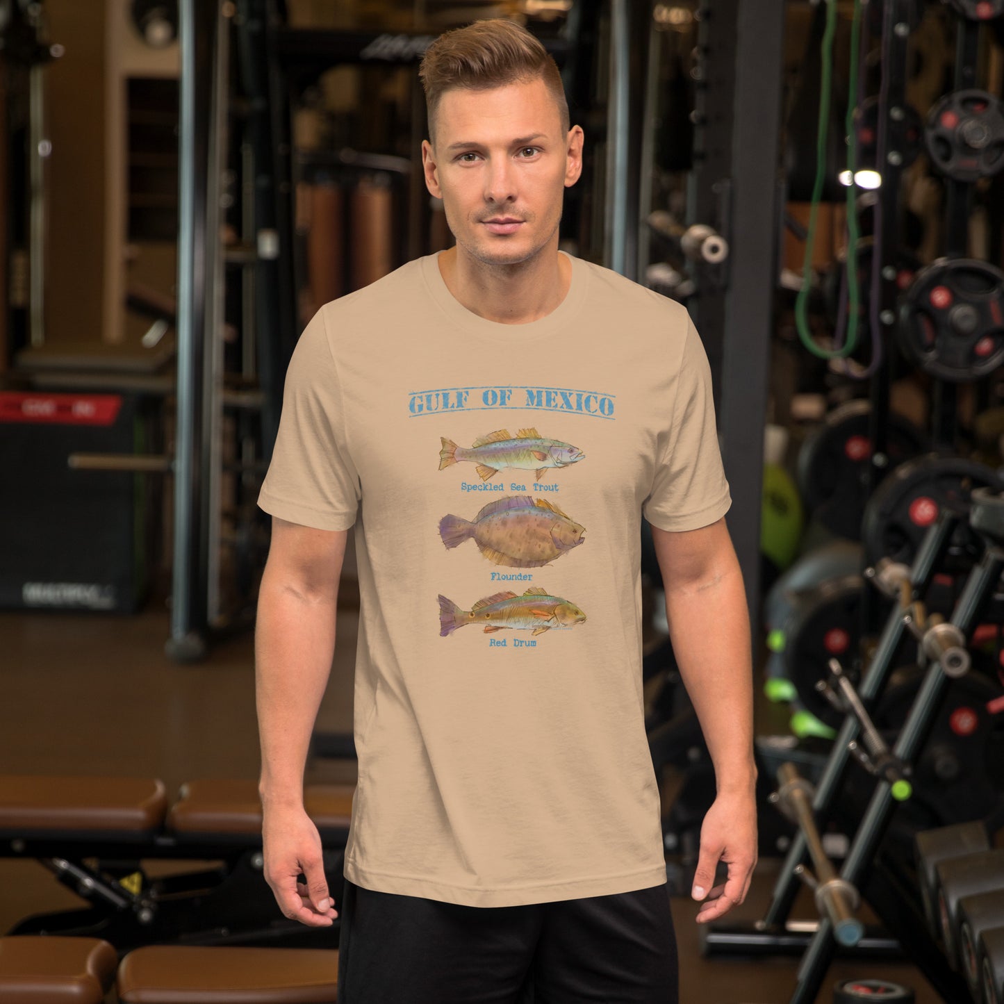 Gulf of Mexico Fishing - Unisex t-shirt