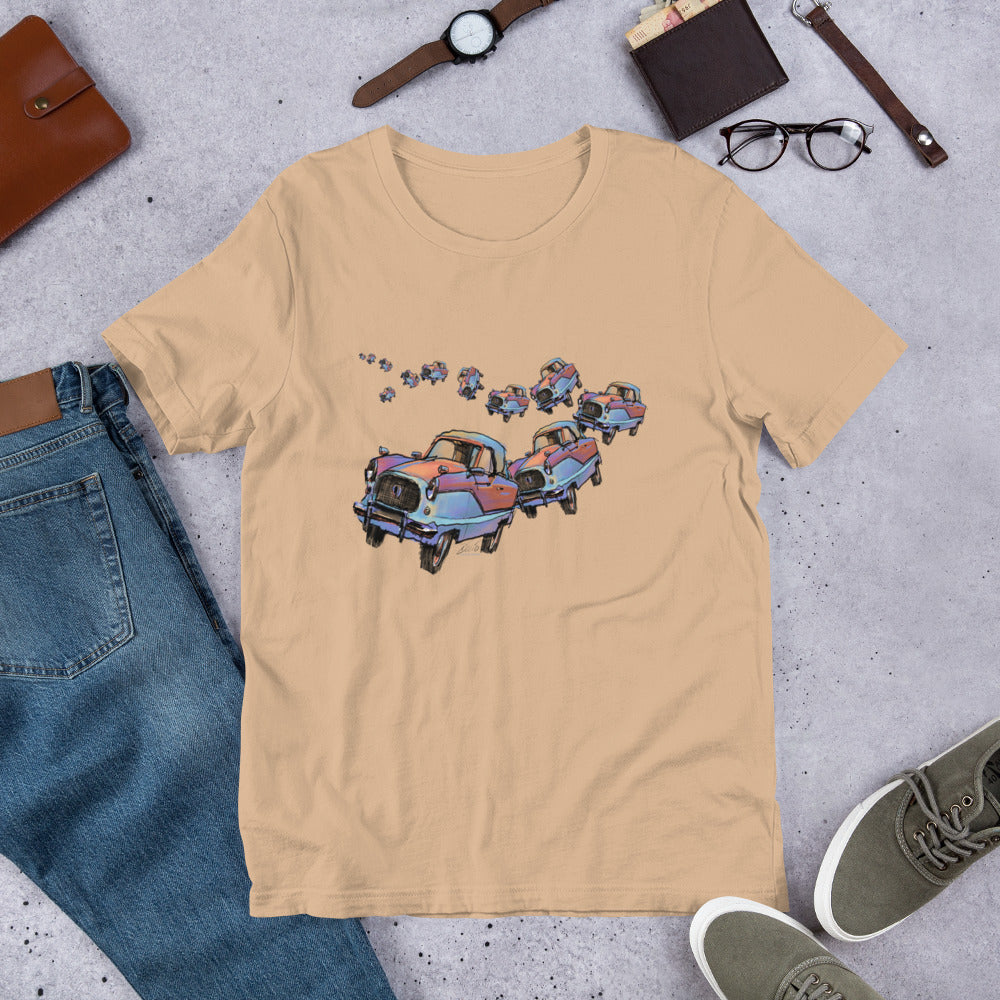 Metropolitan Car Parade - No Text - Unisex t-shirt