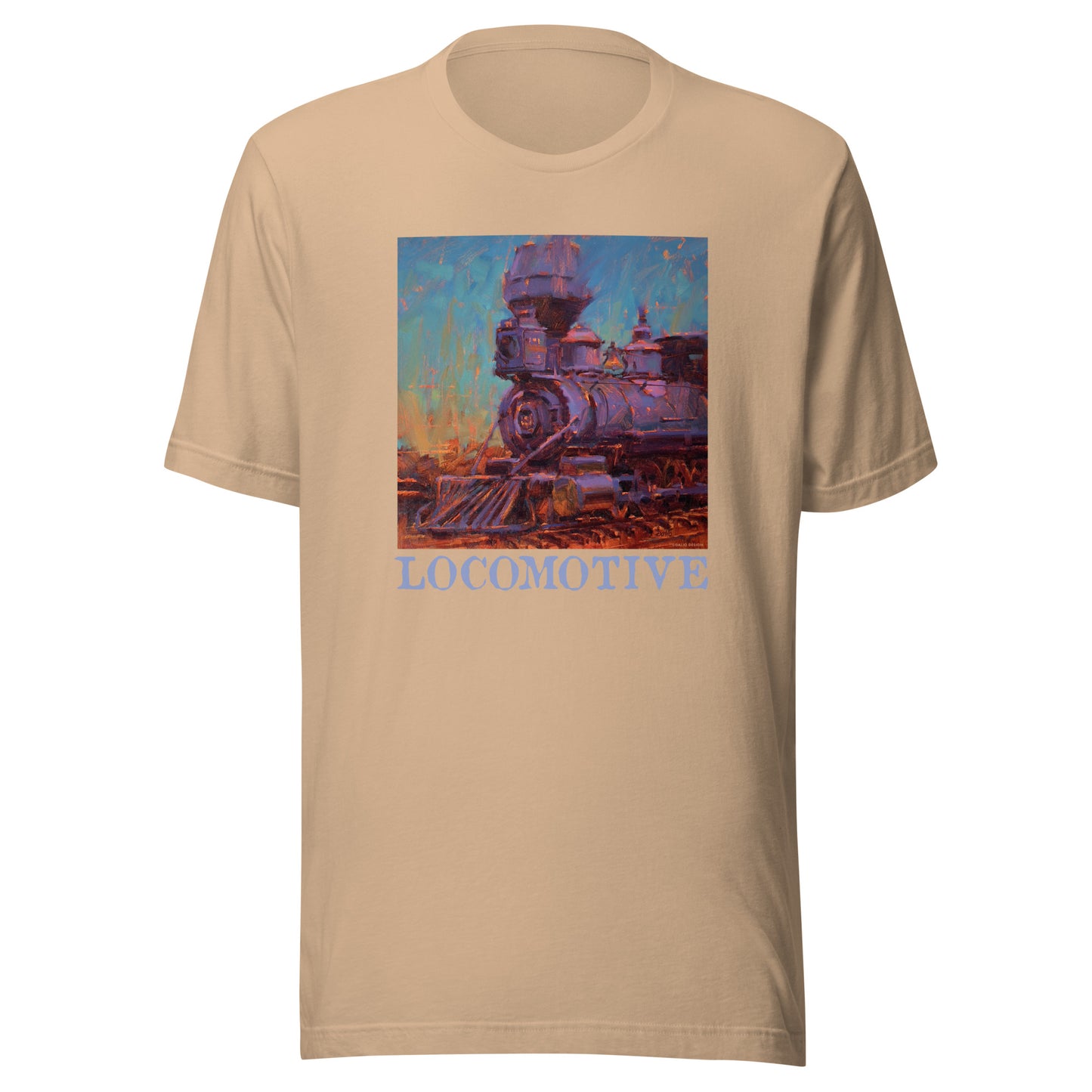 Engine 191 - Locomotive text - Unisex t-shirt