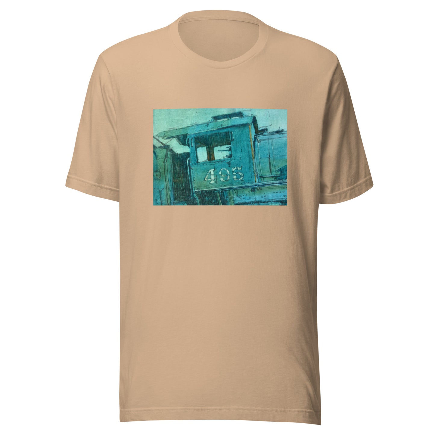 Engine 495 Locomotive - Unisex t-shirt