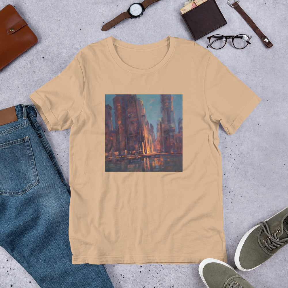 Dawn in the City - Unisex t-shirt