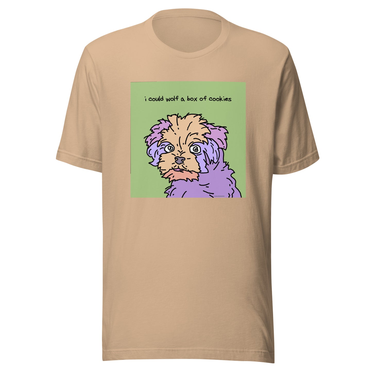 I Could Wolf a Box of Cookies - Unisex t-shirt