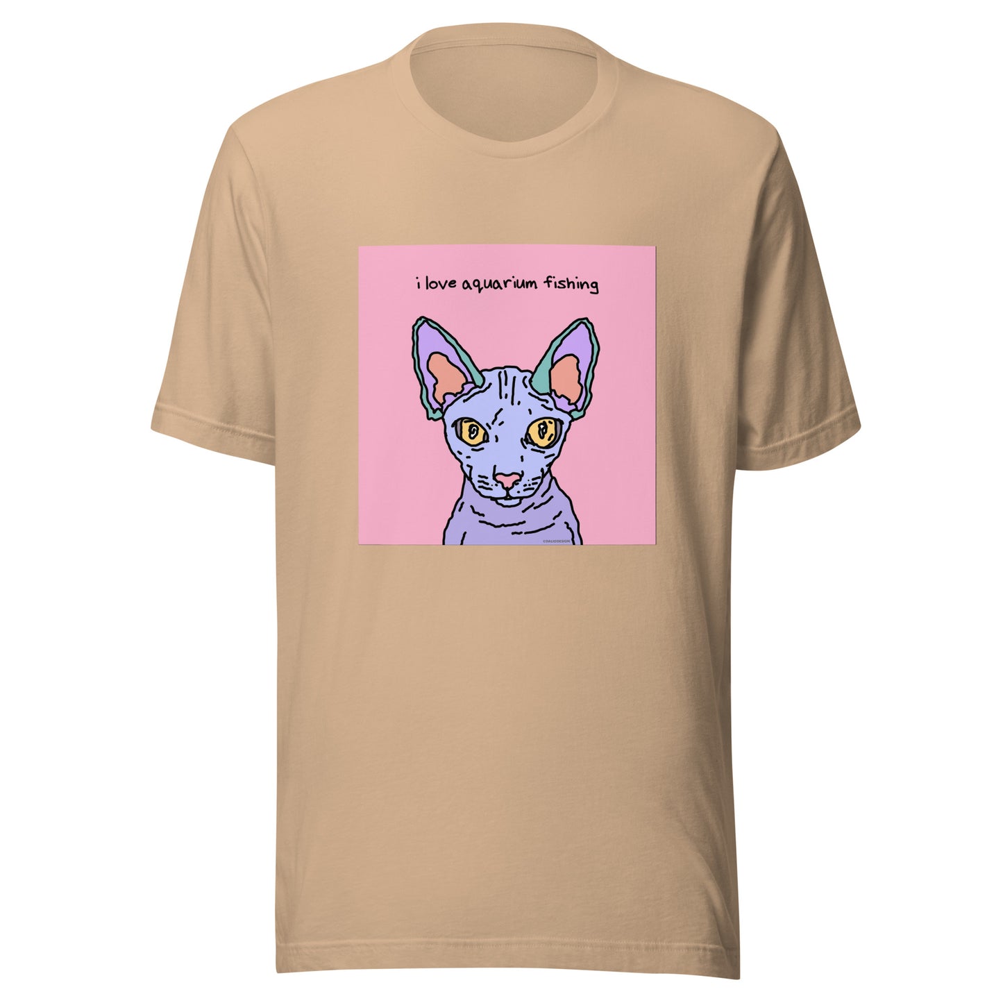 I Love Aquarium Fishing - Unisex t-shirt