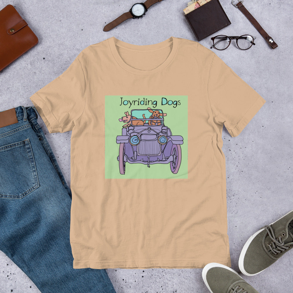 Joyriding Dogs - Violet Car - Unisex t-shirt