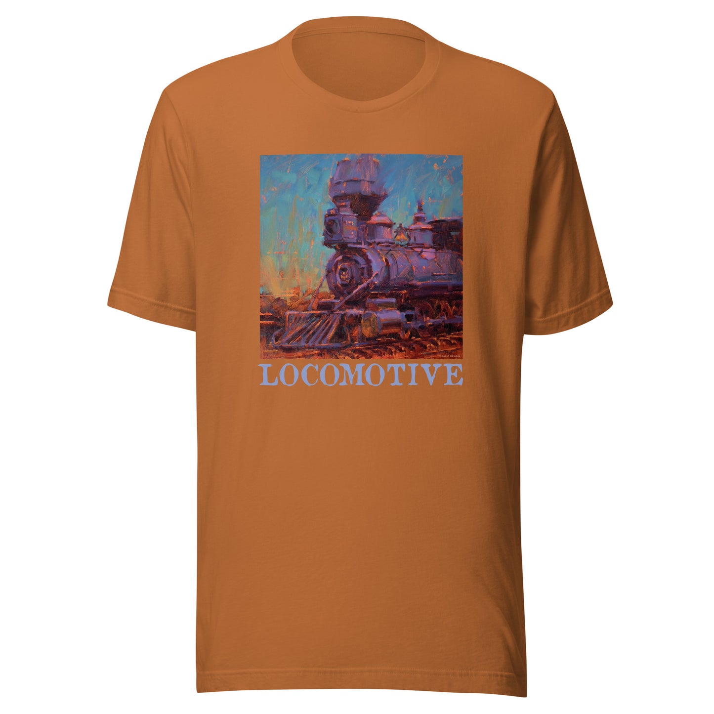 Engine 191 - Locomotive text - Unisex t-shirt