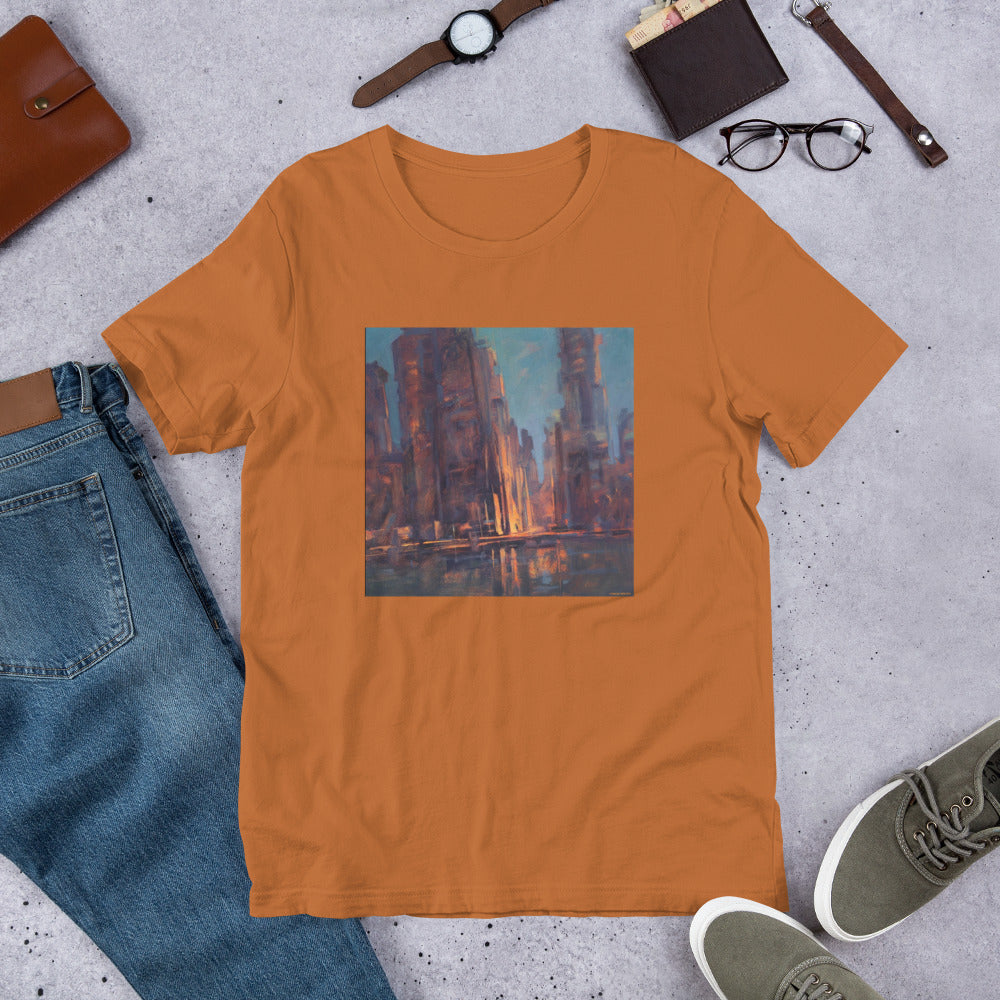 Dawn in the City - Unisex t-shirt