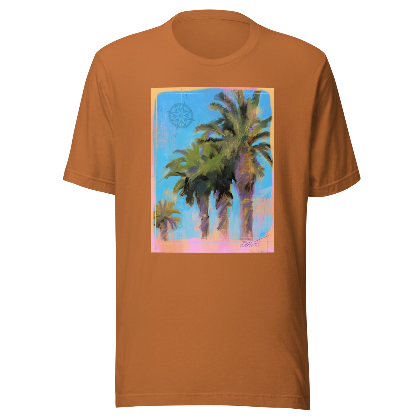 Palm Trees - no text - Unisex t-shirt