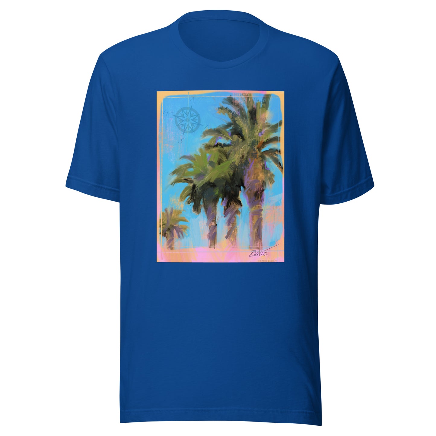 Palm Trees - no text - Unisex t-shirt