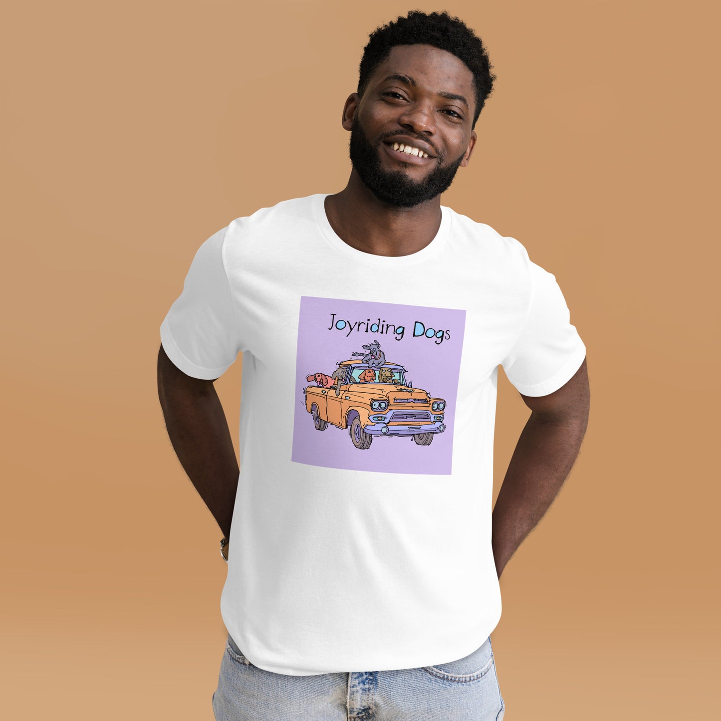 Joyriding Dogs - Yellow Pickup - Unisex t-shirt