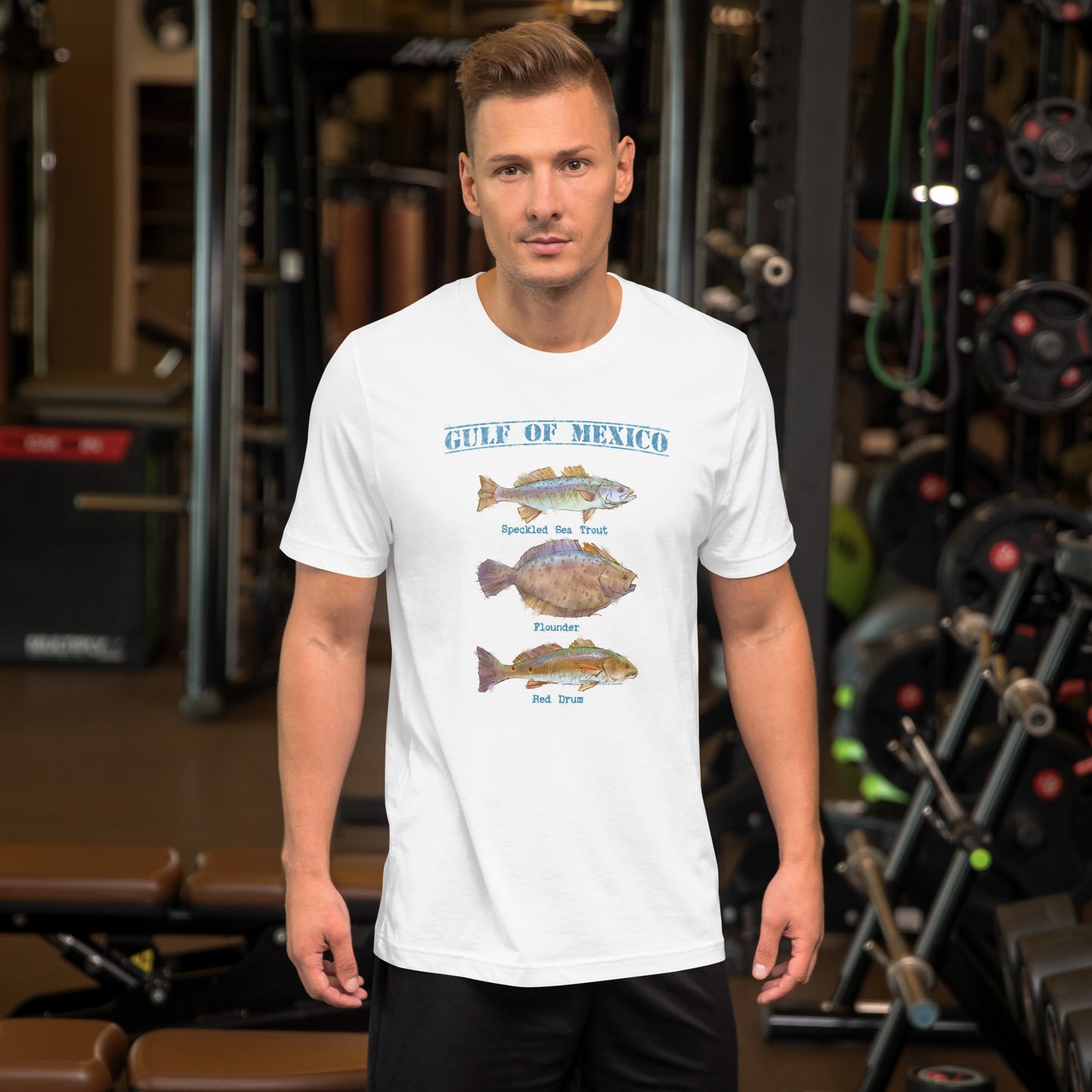 Gulf of Mexico Fishing - Unisex t-shirt