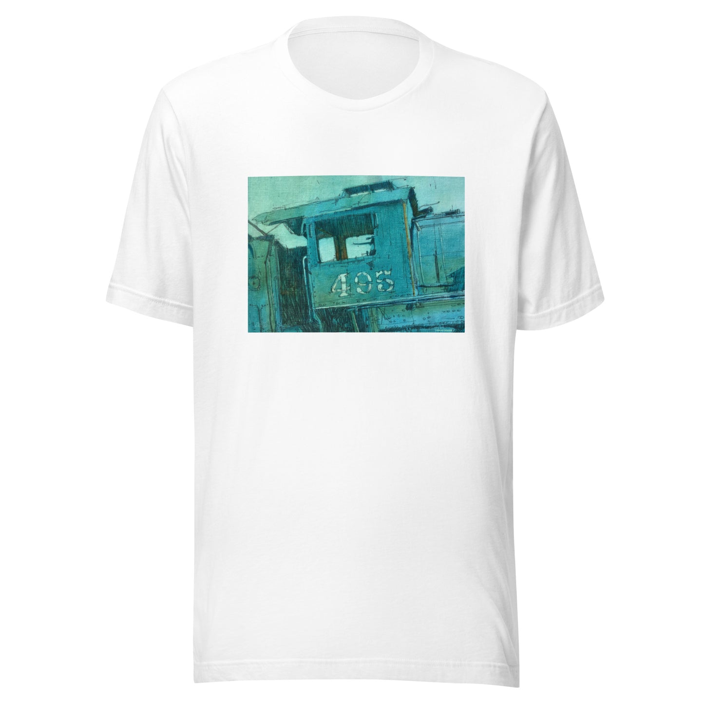 Engine 495 Locomotive - Unisex t-shirt