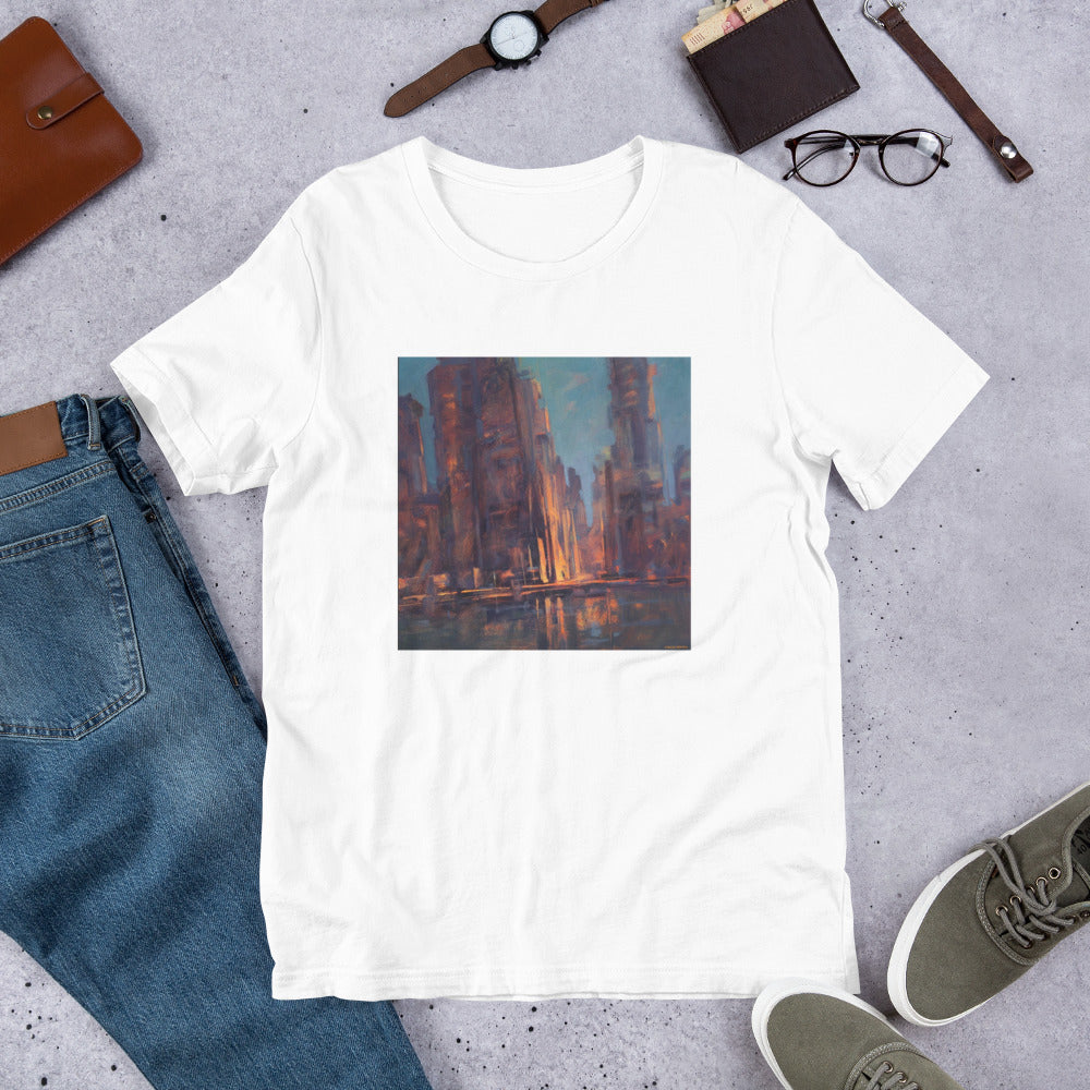 Dawn in the City - Unisex t-shirt