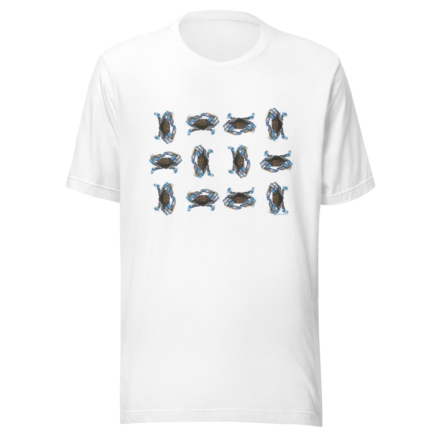 Blue Crab Design - Unisex t-shirt