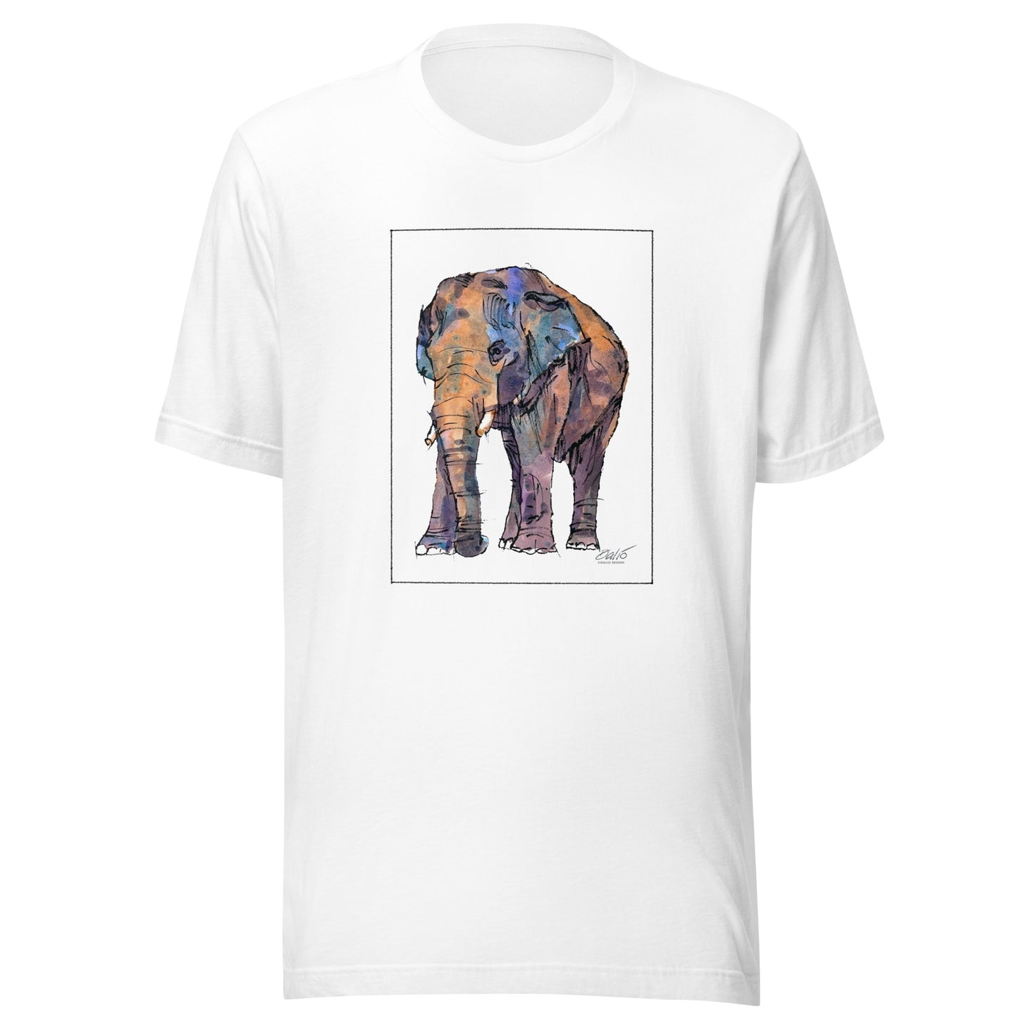 Asian Elephant - Unisex t-shirt