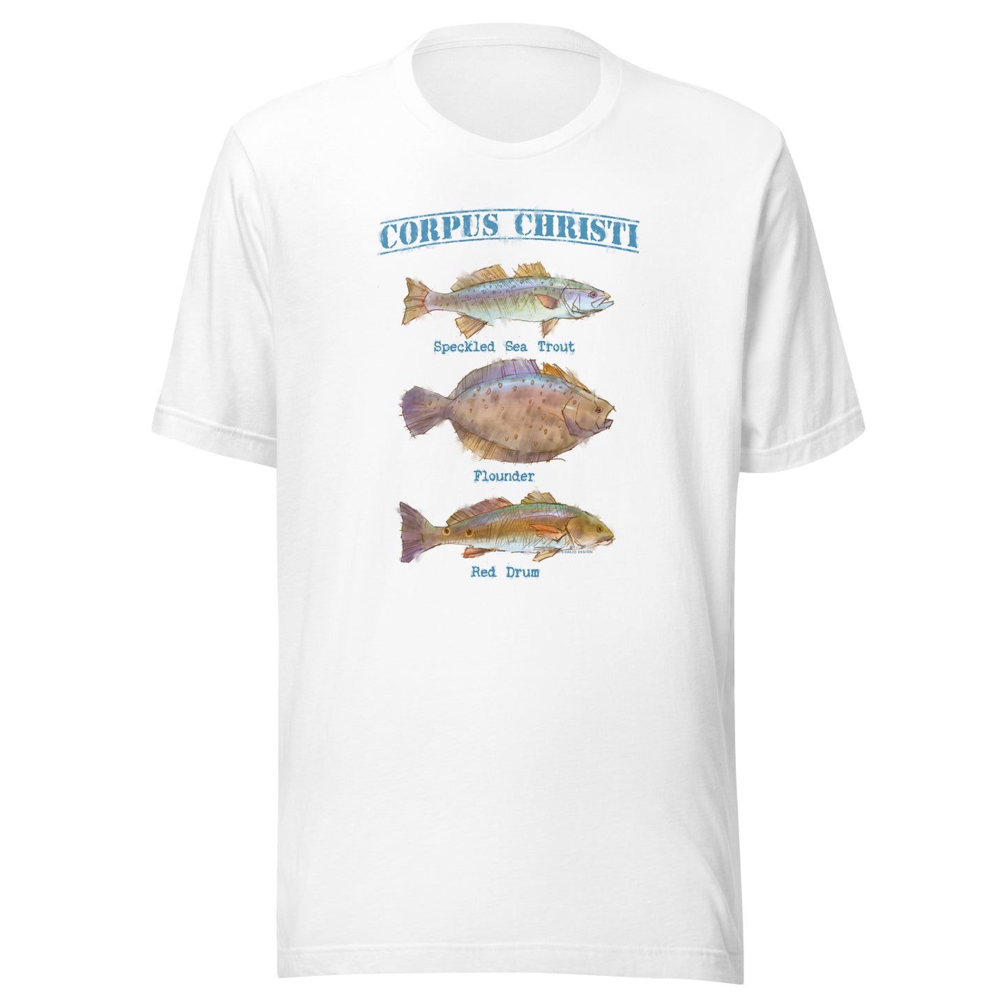 Corpus Christi - Game Fish - Unisex t-shirt