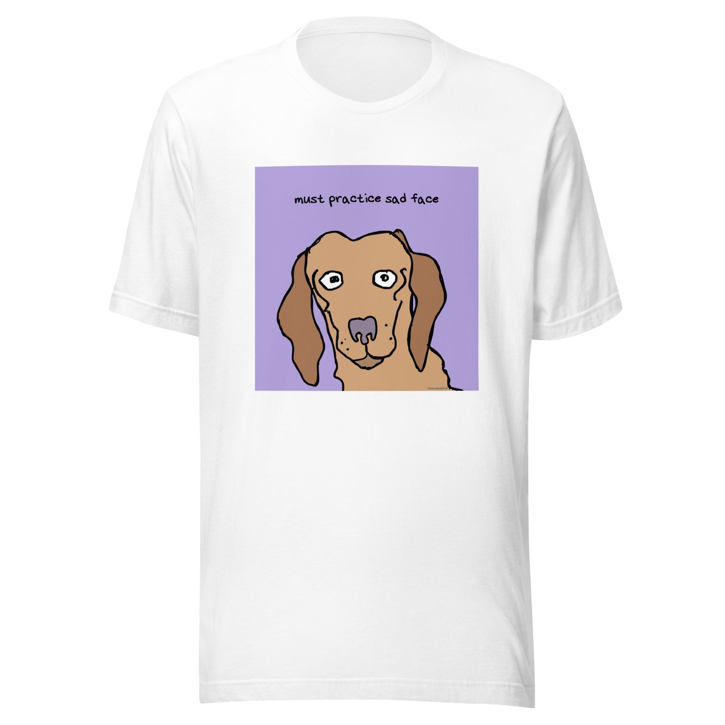 Must Practice Sad Face - Unisex t-shirt