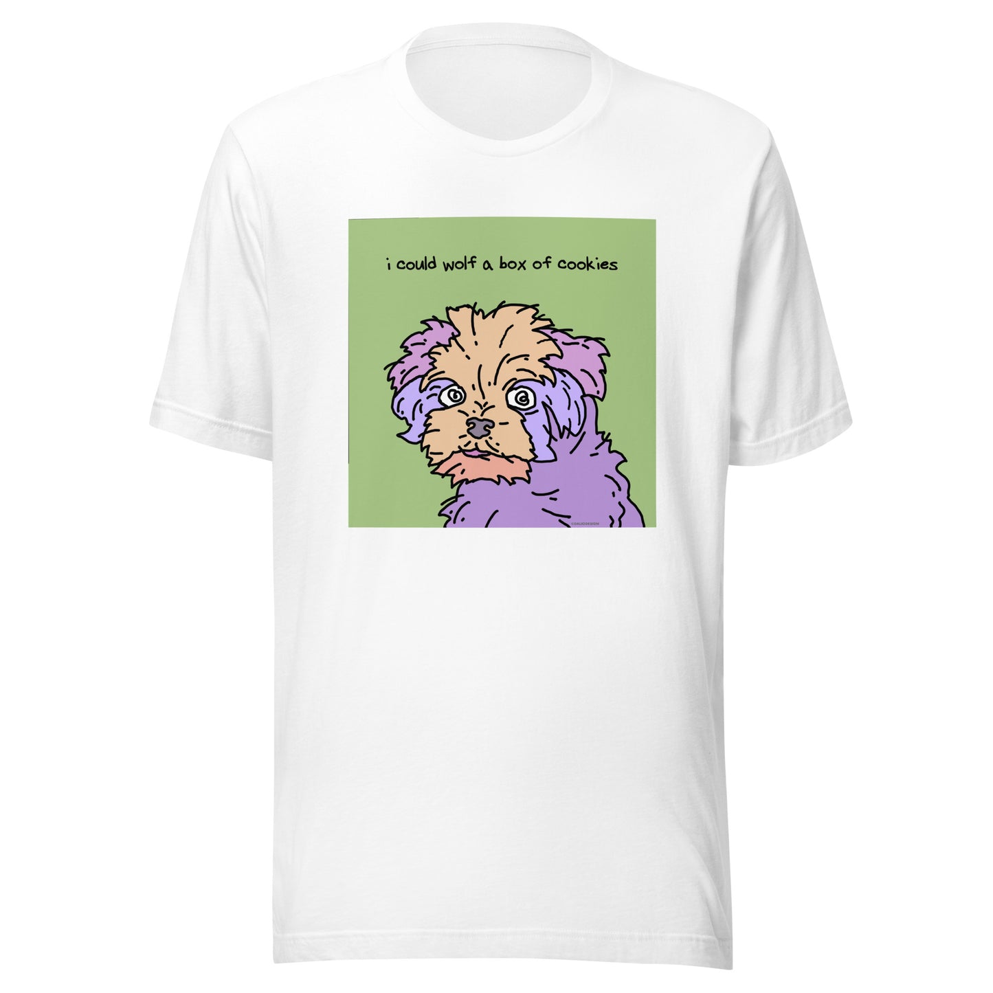 I Could Wolf a Box of Cookies - Unisex t-shirt