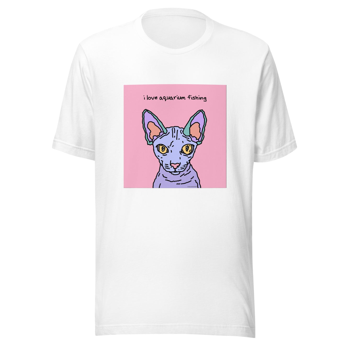 I Love Aquarium Fishing - Unisex t-shirt