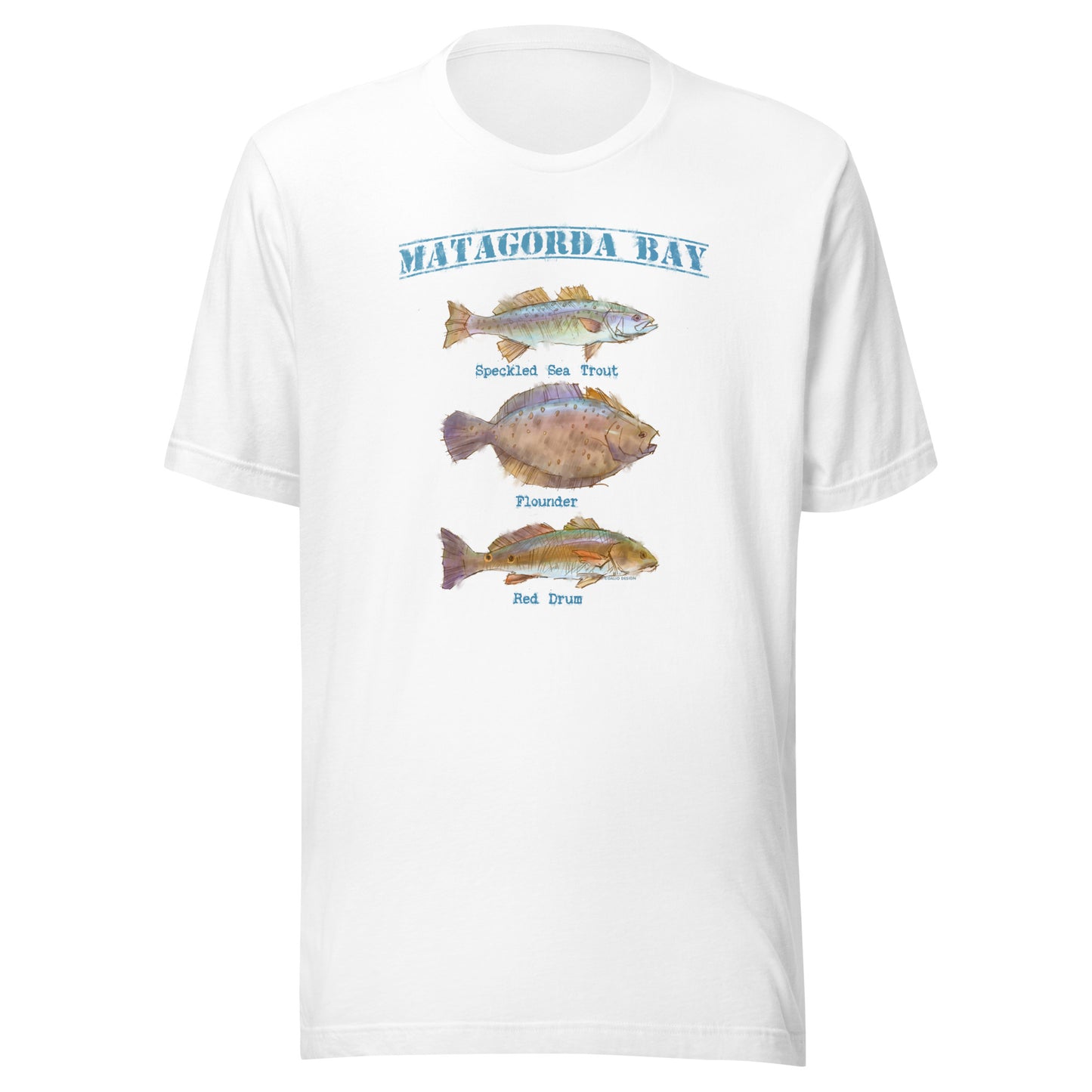 Matagorda Bay - Game Fish - Unisex t-shirt