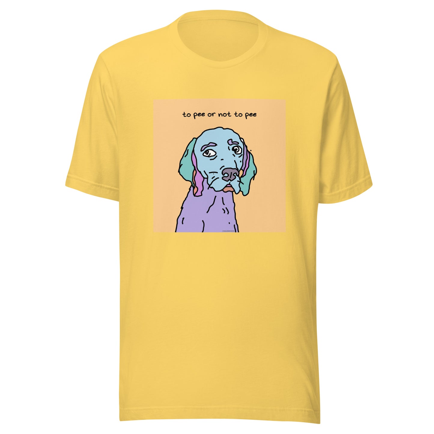 To Pee or Not to Pee - Unisex t-shirt