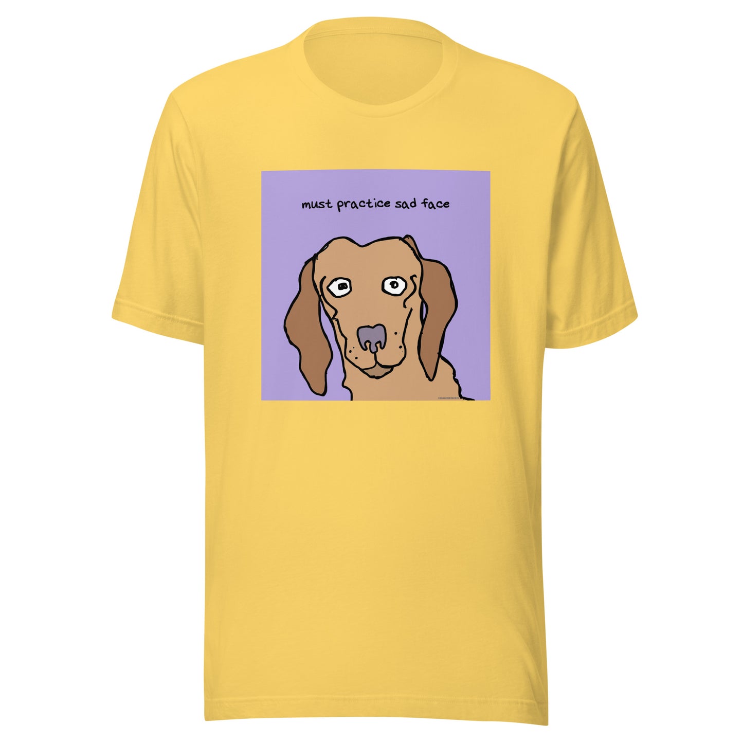 Must Practice Sad Face - Unisex t-shirt