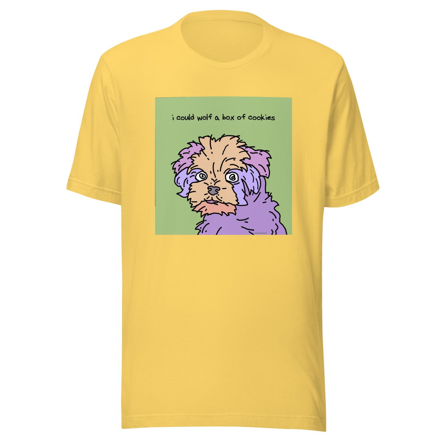 I Could Wolf a Box of Cookies - Unisex t-shirt